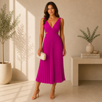 Claire zomerjurk_paars