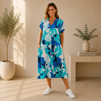 Ziva zomerjurk_blauw